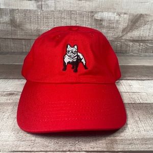 NWOT Frenchie/French Bulldog Adjustable Dad Hat